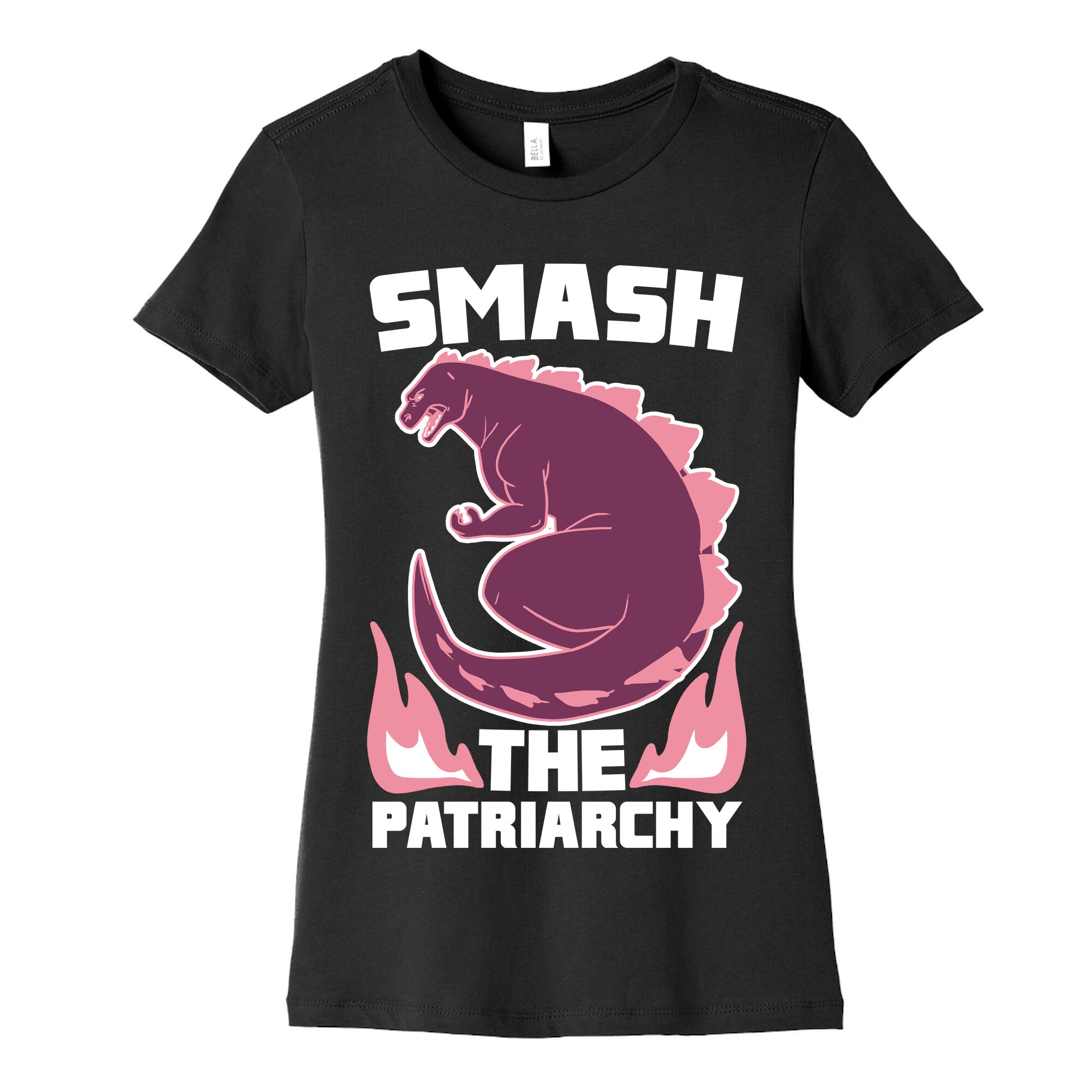 Smash the Patriarchy - Godzilla Women's Cotton Tee